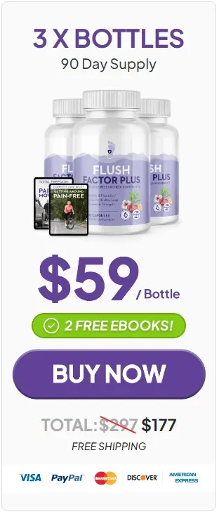 Flush Factor Plus price 3 bottle